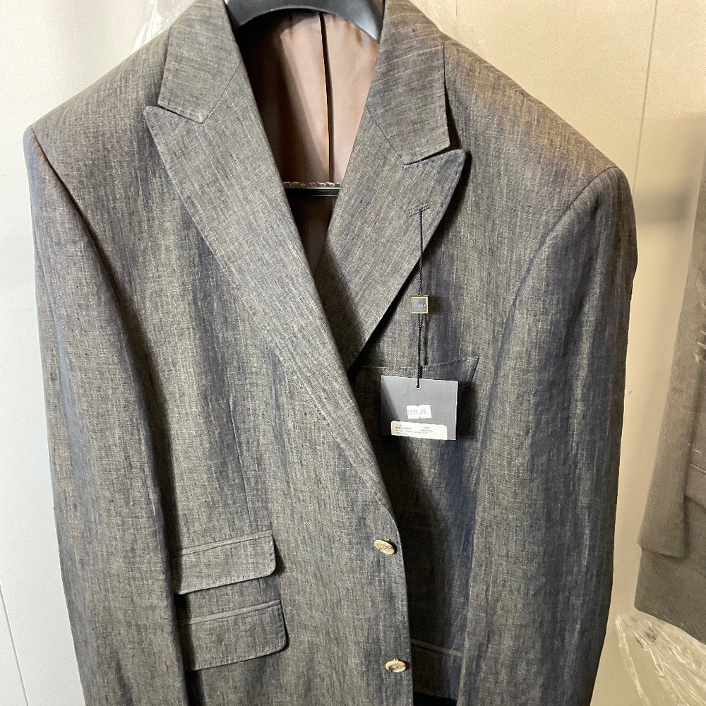 Linen Blazer by KROON size 44 Long
